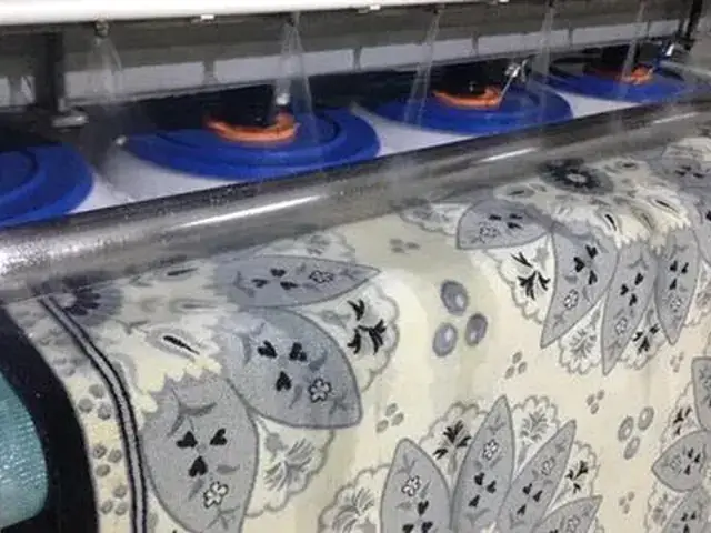 Fırçalı otomatik sistemle derinlemesine halı temizliği.